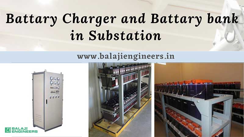 Battary Charger And Battary Bank in Substation