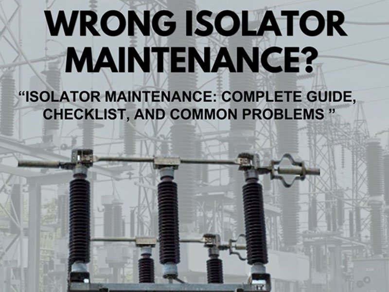 Isolator Maintenance Guide: Common Problems, Checklist & Spare Parts India | Hindi | Balaji Engineers