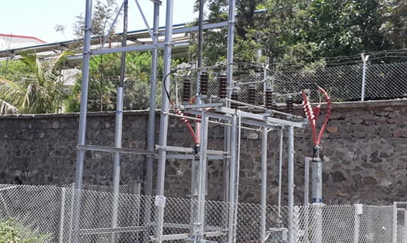 Incoming Supply to Metering point after Isolator