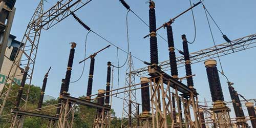 110 kv 2500 Amp DBCR Isolator Disconnector Make Balaji Isolators