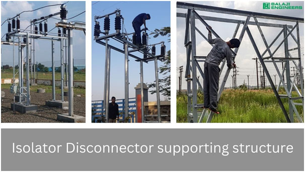 isolator disconnector supporting structure