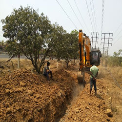 overhead line underground cable