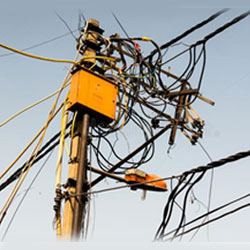 overhead line underground cable