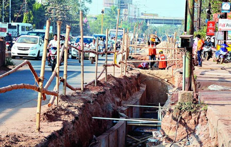 overhead line underground cable