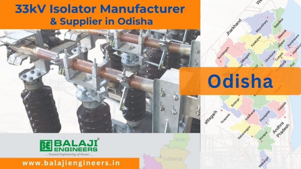 33kV Isolator Manufacturer & Supplier in Odisha