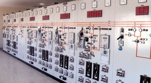 Control and relay panel 